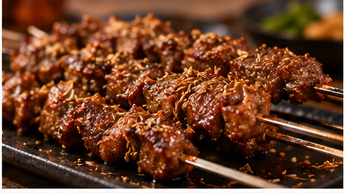 撸天下孜然牛肉串